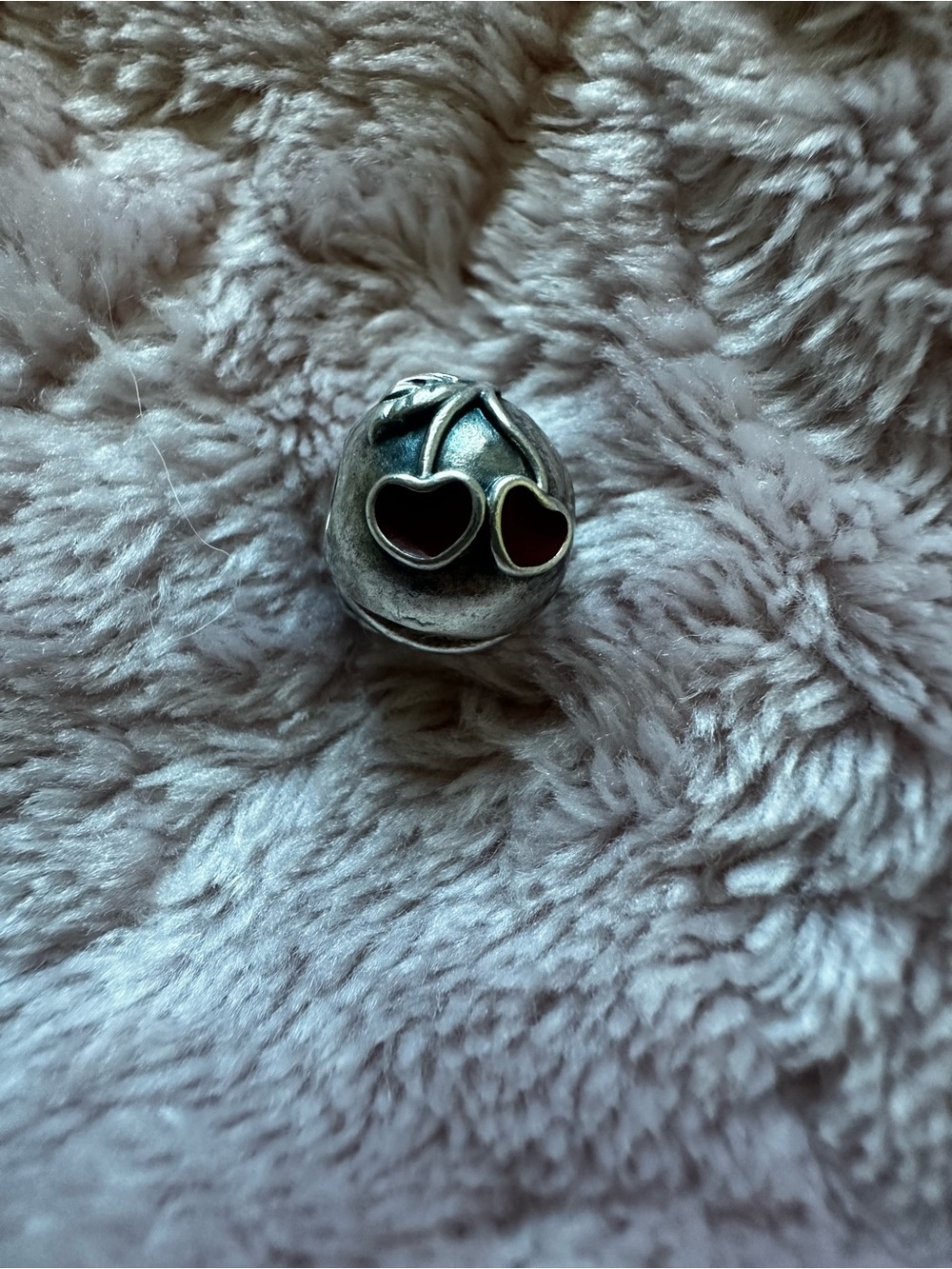 Authentic Retired Pandora "Sweet Cherries" Clip Charm